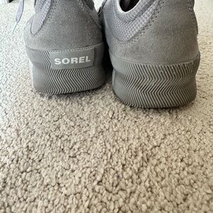 Sorel Suede Sneakers in Gray